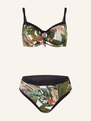 Obrázek produktu Charmline Bikiny S Kosticemi Floral Safari černá / zelená / bílá