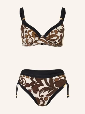 Obrázek produktu Charmline Bikiny S Kosticemi Ornament Grace khaki / režná / černá