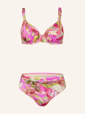 Obrázek produktu Charmline Bikiny S Kosticemi Pink Heart růžová / zelená / fuchsiová