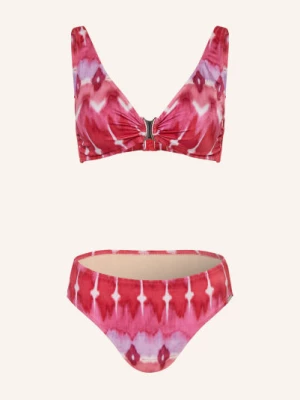 Obrázek produktu Charmline Bralette Bikiny Ikat Energy růžová / světle fialová / bílá