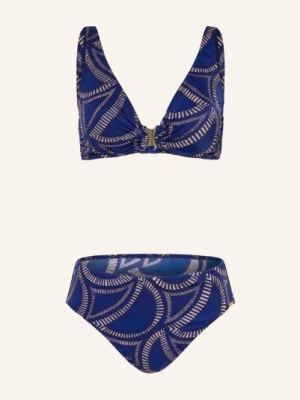 Obrázek produktu Charmline Bralette Bikiny Tribal Flow modrá / béžová