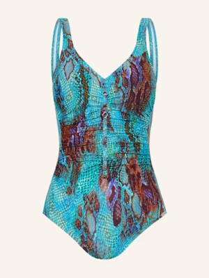 Obrázek produktu Charmline Tvarující Plavky Aquatic Reptile tyrkysová / hnědá / modrá