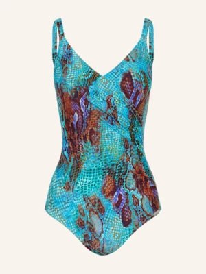 Obrázek produktu Charmline Tvarující Plavky Aquatic Reptile tyrkysová / hnědá / modrá