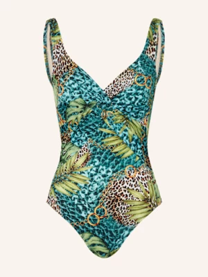 Obrázek produktu Charmline Tvarující Plavky Jungle Jewels světle zelená / petrolejová / hnědá