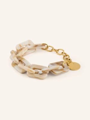 Obrázek produktu Cheeky Chain Munich Náramek Kelly béžová / zlatá / hnědá