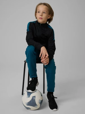 Obrázek produktu Chlapecká sportovní mikina regular bez kapuce - černá 4F