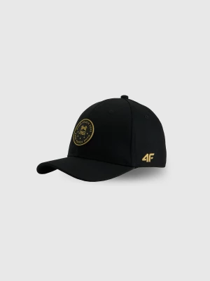 Obrázek produktu Chlapecká strapback kšiltovka 4F JUNIOR x Robert Lewandowski - černá