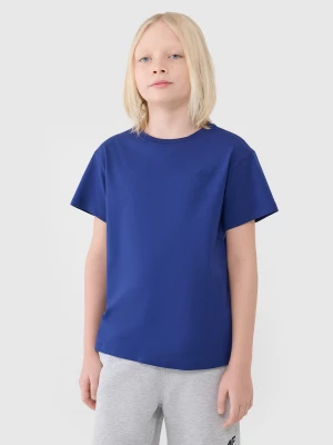 Obrázek produktu Chlapecké hladké tričko oversize - modré 4F