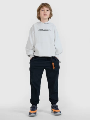 Obrázek produktu Chlapecké kalhoty casual jogger - černé 4F