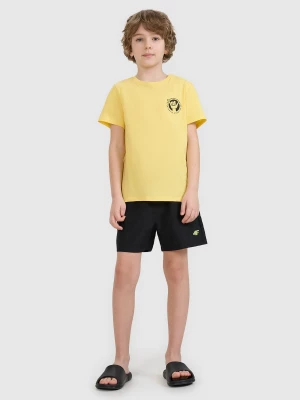 Obrázek produktu Chlapecké plážové šortky typu boardshorts - černé 4F