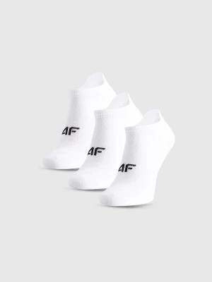 Obrázek produktu Chlapecké sportovní kotníkové ponožky (3-pack) - bílé 4F