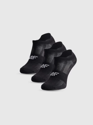 Obrázek produktu Chlapecké sportovní kotníkové ponožky (3-pack) - černé 4F