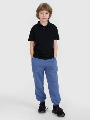 Obrázek produktu Chlapecké teplákové jogger kalhoty - modré 4F