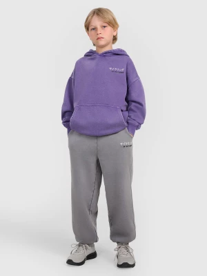 Obrázek produktu Chlapecké teplákové joggery - šedá 4F