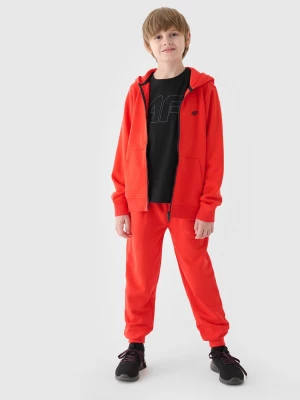 Obrázek produktu Chlapecké tepláky typu jogger - oranžové 4F