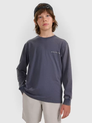 Obrázek produktu Chlapecký oversize longsleeve s potiskem - šedý 4F