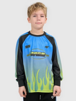 Obrázek produktu Chlapecký rychleschnoucí loose longsleeve - multicolor 4F