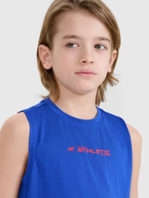 Obrázek produktu Chlapecký sportovní rychleschnoucí tank top - tmavě modrý 4F