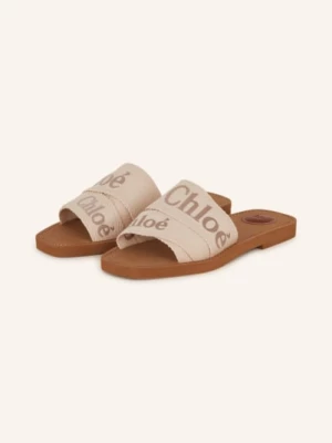 Obrázek produktu Chloé Pantofle Woody 26y blushy beige