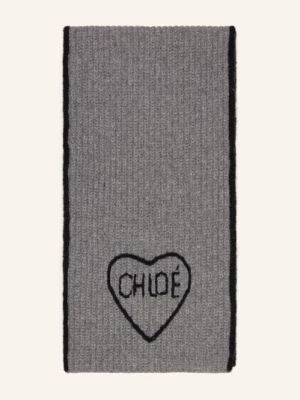 Obrázek produktu Chloé Šála Encoeur šedá / černá