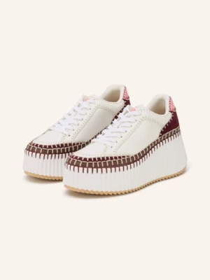 Obrázek produktu Chloé Sneakersy Nama 6bg burgundy pink
