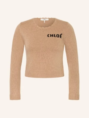 Obrázek produktu Chloé Svetr světle hnědá / černá