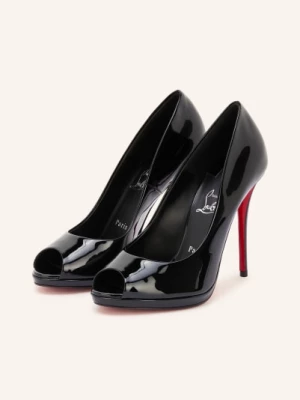 Obrázek produktu Christian Louboutin Lakované Lodičky S Otevřenou Špičkou Lady Z 120 černá