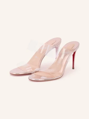 Obrázek produktu Christian Louboutin Pantofle Just Nothing 85 světle růžová