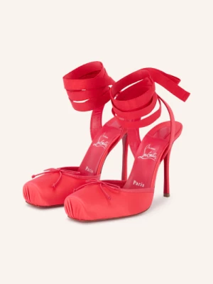 Obrázek produktu Christian Louboutin Slingpumps S Otevřenou Patou Cassia Lace Up 100 červená