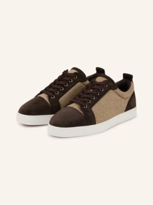 Obrázek produktu Christian Louboutin Tenisky Louis Junior tmavě hnědá / béžová