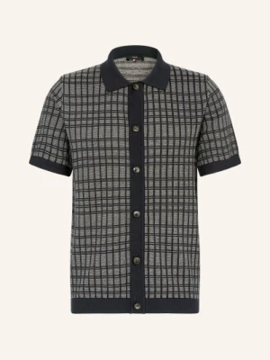 Obrázek produktu Cinque Pletená Košile Ciyaro Extra Slim Fit tmavě modrá / bílá
