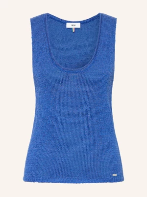 Obrázek produktu Cinque Pletený Top Ciliv Se Lnem 65 blau