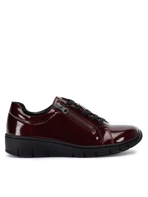 Obrázek produktu Clara Barson Polobotky CLAIRE WS6075-16 Bordó