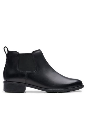 Obrázek produktu Clarks Kotníková obuv s elastickým prvkem Havisham Top 26178715 Černá