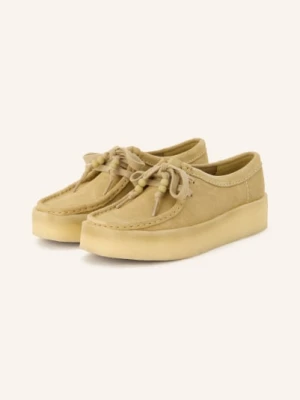 Obrázek produktu Clarks Originals Šněrovací Boty Wallabee Cup světle hnědá