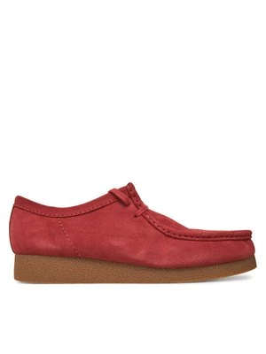 Obrázek produktu Clarks Polobotky Wallabee  26180921 Červená