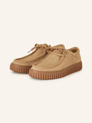 Obrázek produktu Clarks Šněrovací Boty Torhill světle hnědá