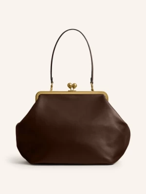 Obrázek produktu Coach Kabelka Kisslock Frame Large tmavě hnědá / zlatá