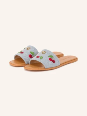 Obrázek produktu Coach Pantofle Holly tmavě modrá / červená / zelená