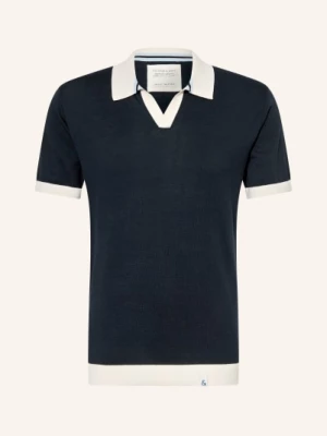 Obrázek produktu Colours & Sons Pletené Polo Tričko tmavě modrá / bílá