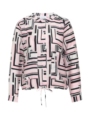 Obrázek produktu comma casual identity Halenka  růžová / černá / bílá