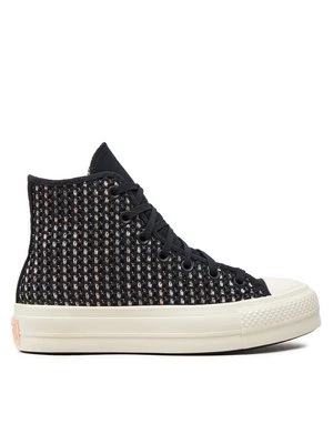 Obrázek produktu Converse Plátěnky Chuck Taylor All Star Lift Platform Crochet A09829C Černá