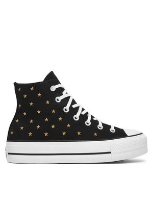 Obrázek produktu Converse Plátěnky Chuck Taylor All Star Lift Platform Embroidered Stars A16113C Černá