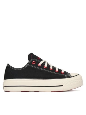 Obrázek produktu Converse Plátěnky Chuck Taylor All Star Lift Platform Hearts A19059C Černá