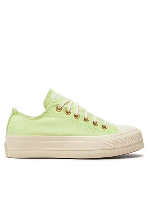Obrázek produktu Converse Plátěnky Chuck Taylor All Star Lift Platform Ox A09913C Zelená