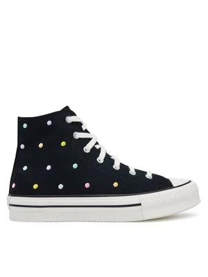 Obrázek produktu Converse Plátěnky Chuck Taylor All Star Lift Polka Dots Platform A12608C Černá