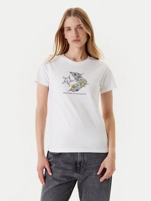 Obrázek produktu Converse T-Shirt Nature Star Chevron 10027752-A02 Bílá Regular Fit