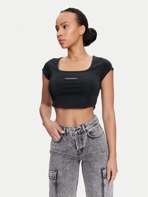 Obrázek produktu Converse Top W Wordmark Corset Top 10026506-A01 Černá Slim Fit