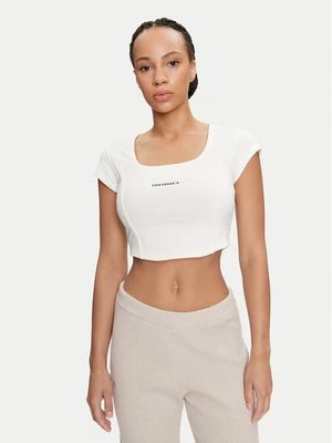 Obrázek produktu Converse Top W Wordmark Corset Top 10026506-A02 Écru Slim Fit