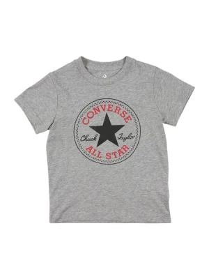 Obrázek produktu CONVERSE Tričko 'CHUCK PATCH'  grafitová / šedý melír / červená